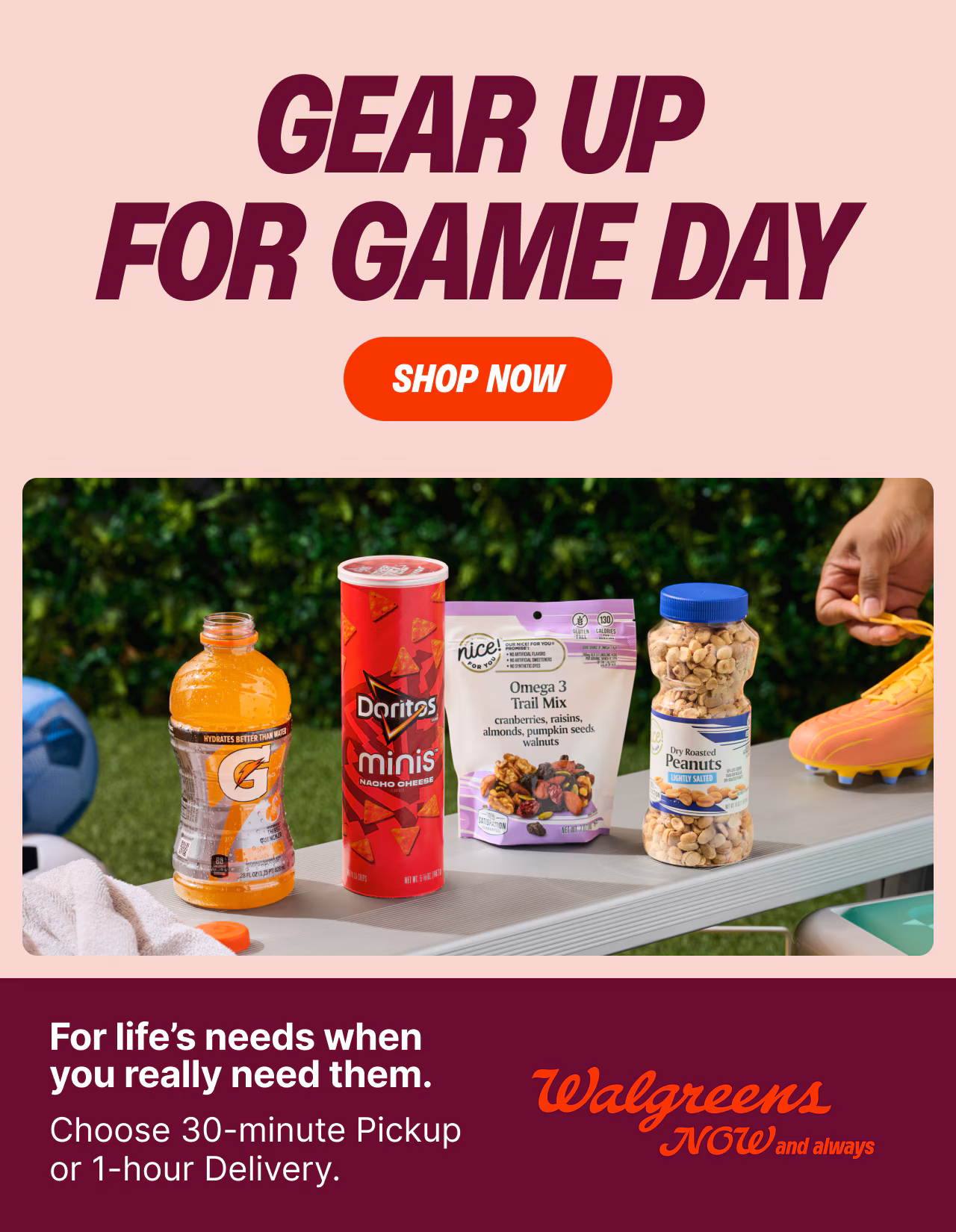 GEAR UP FOR GAME DAY