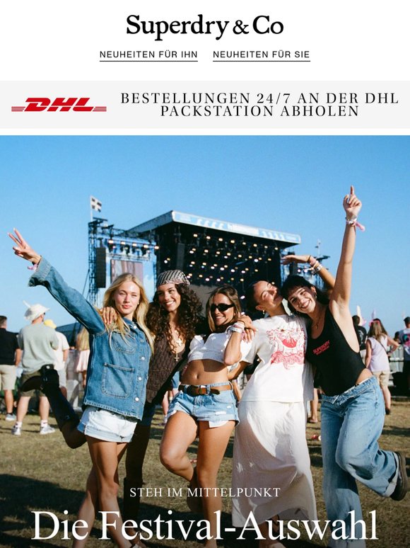 Hol dir den Festival-Look