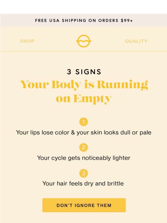 light cycles & dull skin?