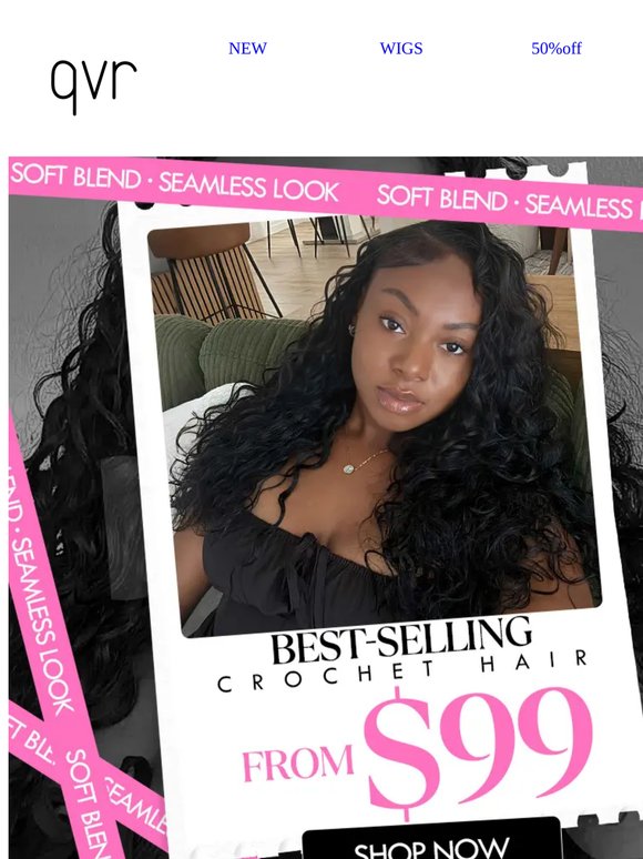 New Order info: Your $99=Full Crochet Braids is still waiting 💕