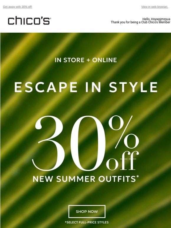 Your NEW summer outfits are on sale! 👀