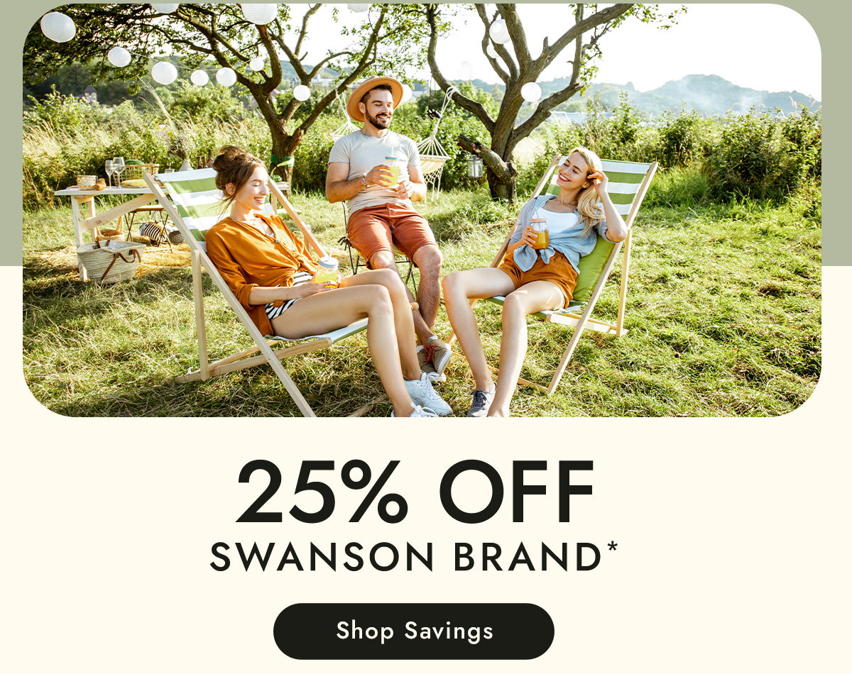 25% off Swanson Brand