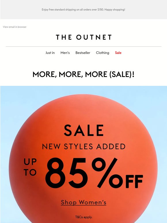 NEW STYLES ADDED! UP TO 85% OFF