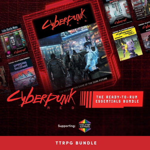 Set your next tabletop adventure in the neon-drenched streets of Night City with these Cyberpunk RED TTRPG essentials! 