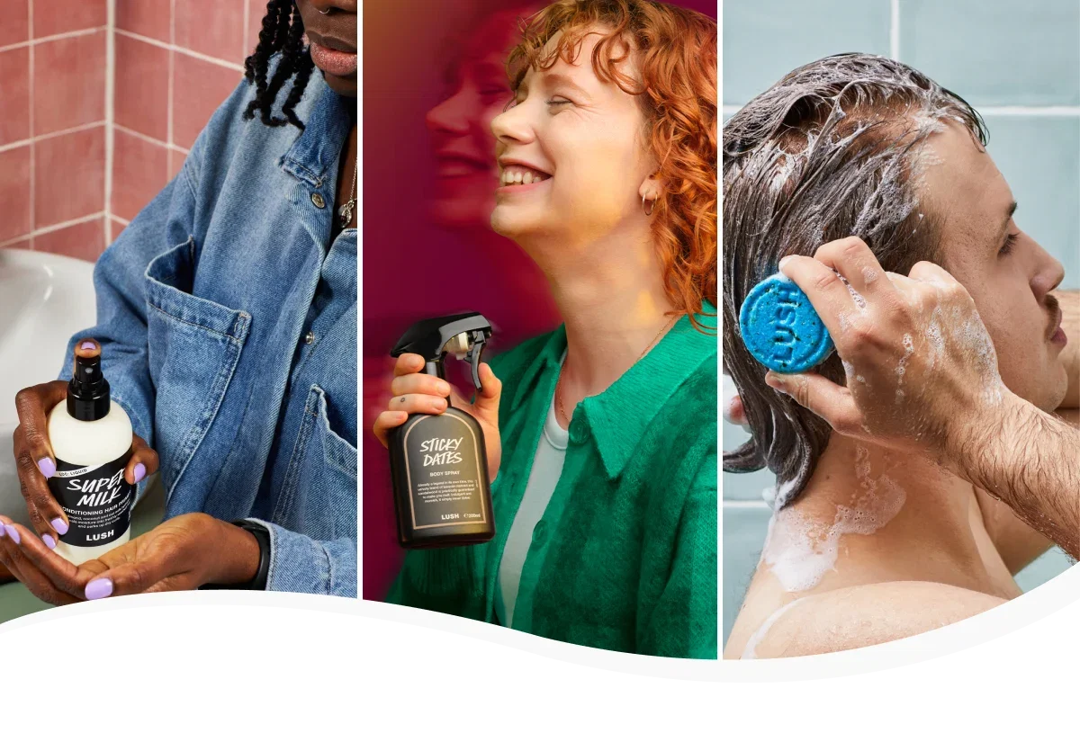 HERO: Selection of trending Lush products