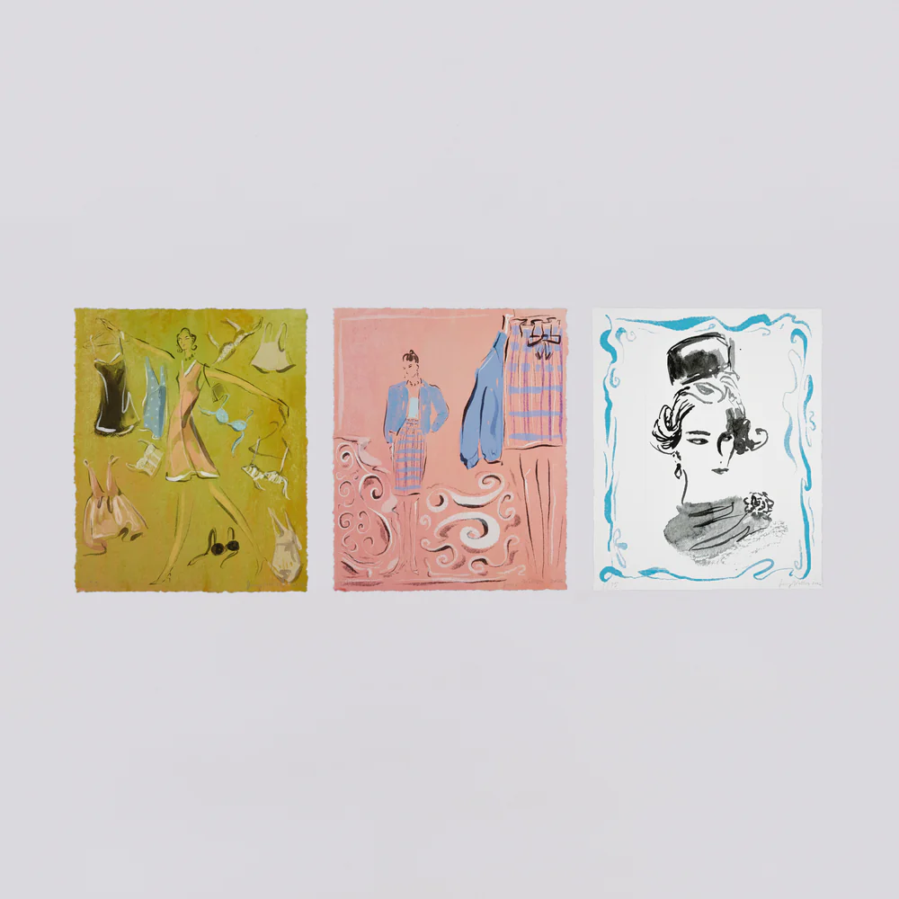 Jenny Walton: Trio of limited-edition prints