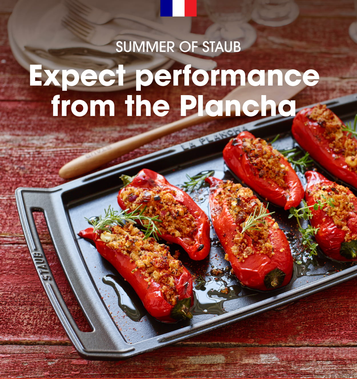 Dual Performance with the Double Burner Plancha