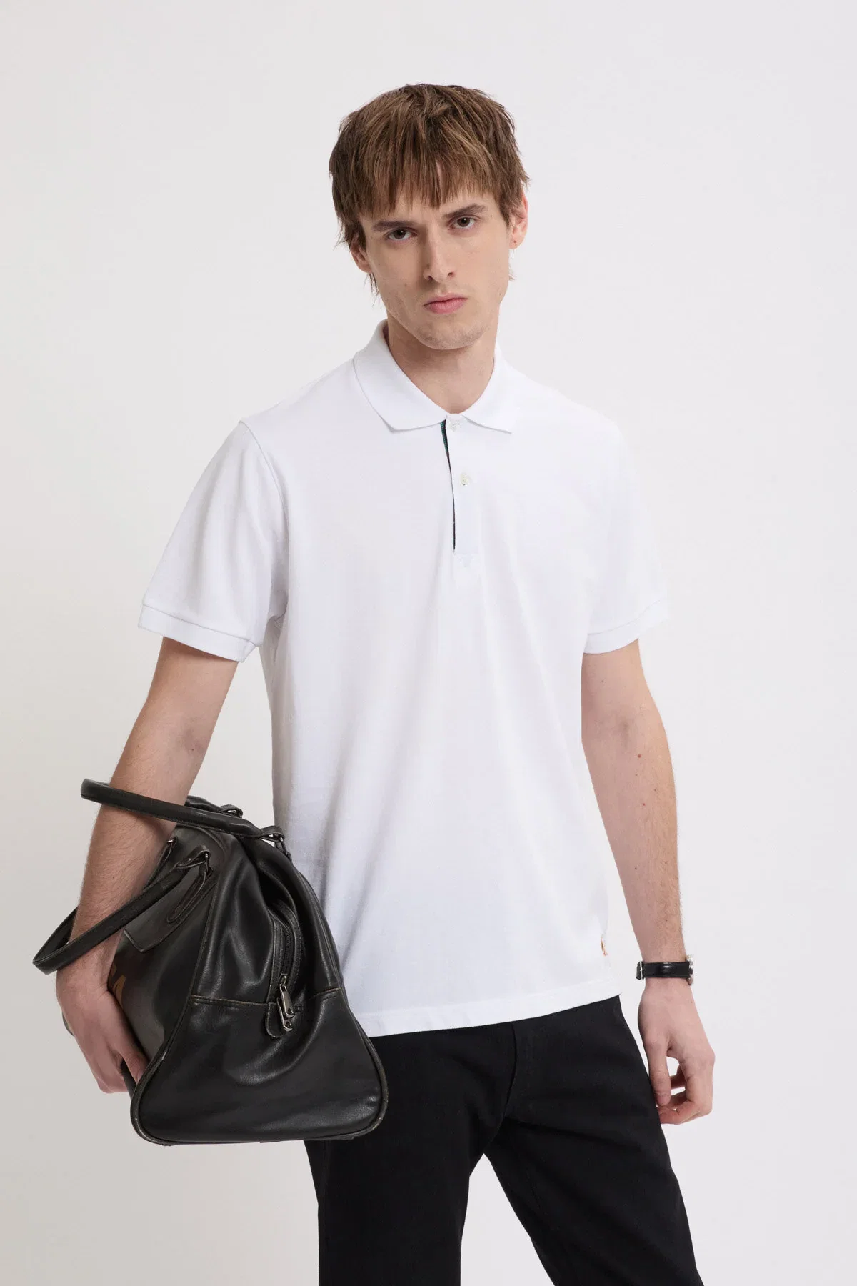 Image of Tartan Placket Polo