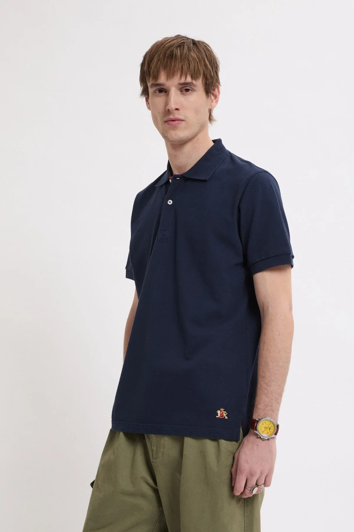 Image of Tartan Placket Polo