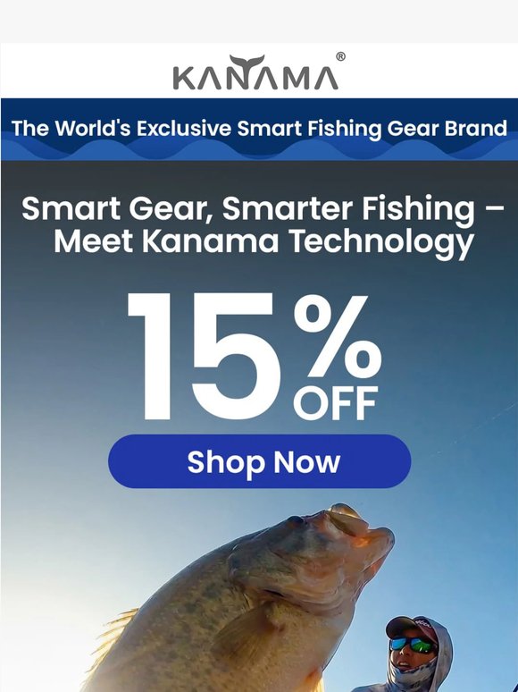 15% OFF Smart Baits That Help You Catch More Fish Instantly