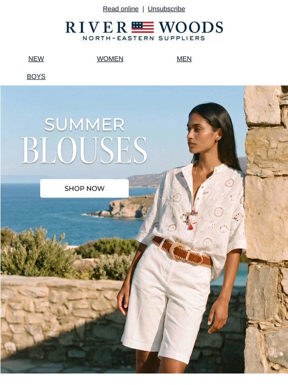 Summer blouses and linen shirts to shine all day ☀️