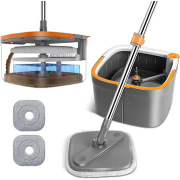 Clean Spin Mop & Bucket System