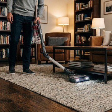 Shark Vertex Cordless Stick Vacuum with DuoClean PowerFins - IZ464H