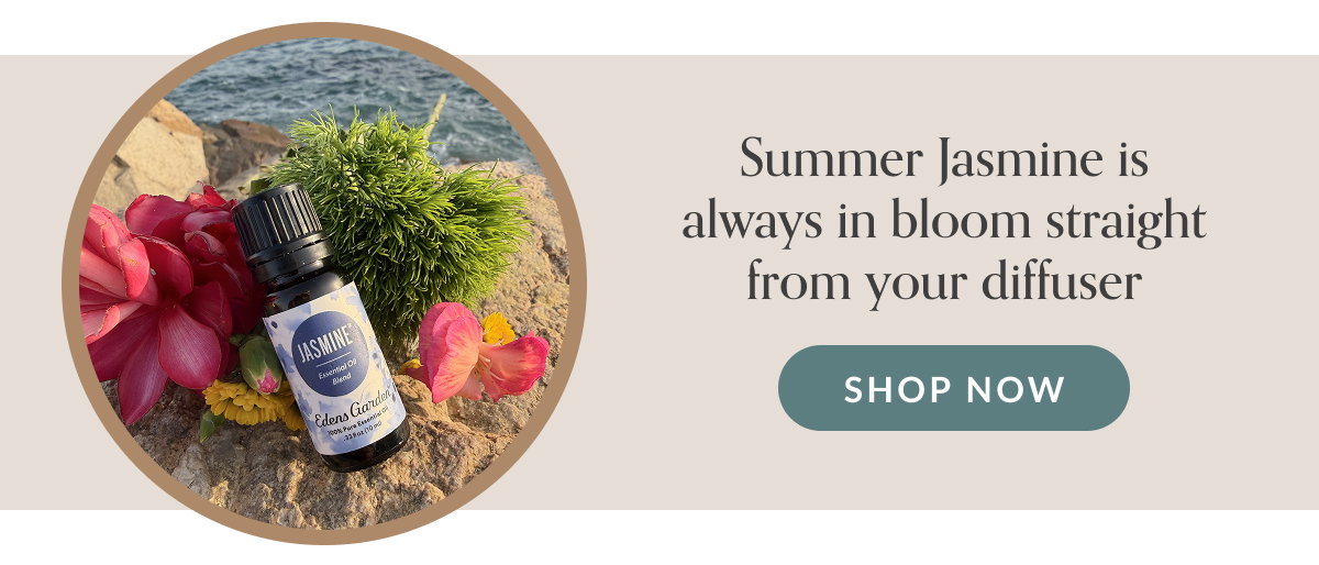 Summer Jasmine is always in bloom straight from your diffuser | SHOP NOW