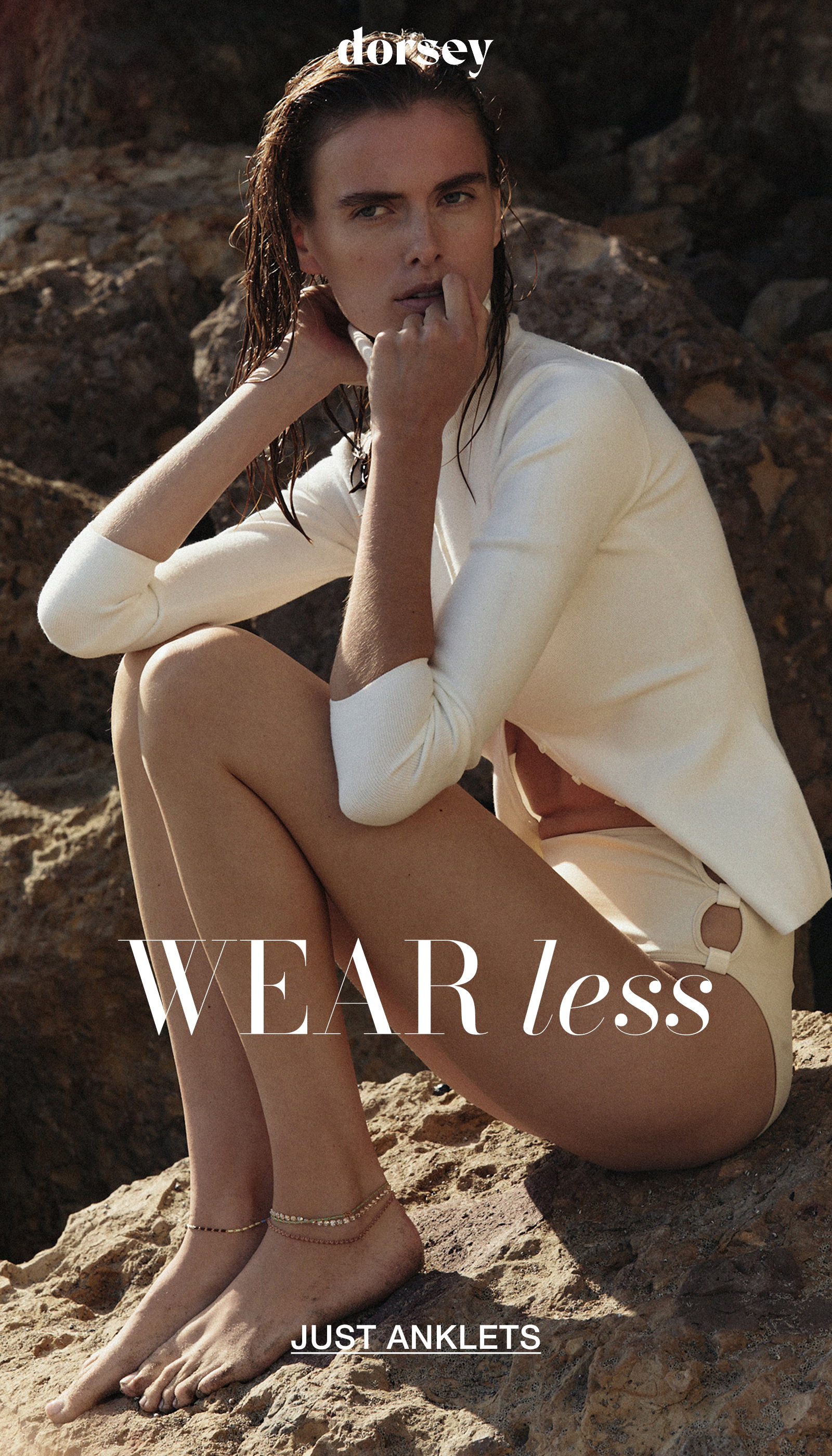 Wear less. Shop anklets.