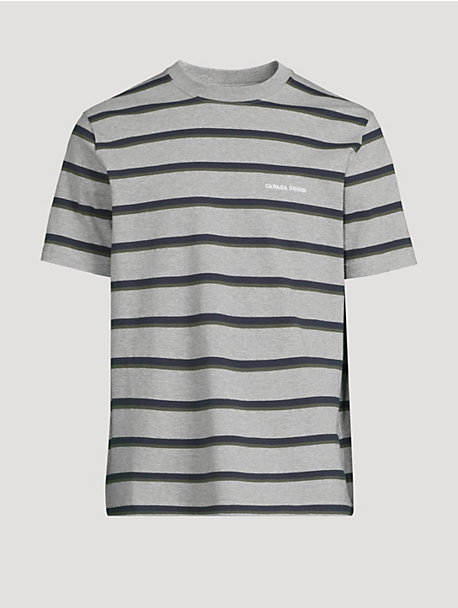 Vantage T-Shirt In Striped Print