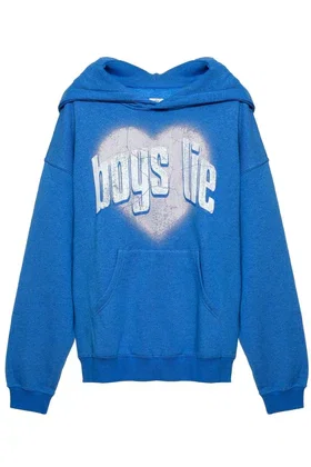 Boys Lie Charmer Racer Hoodie as seen on Chloe Sims