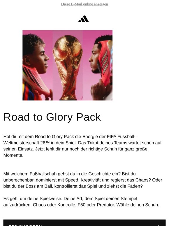 Road to Glory Pack 🏆⚽️