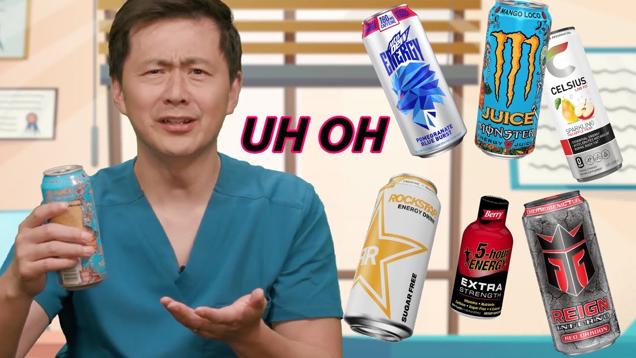 Doctor Taste Tests Energy Drinks (and Shares Fun Facts)