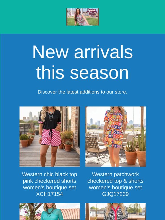 Discover the latest styeles! Don't miss out before sold out.