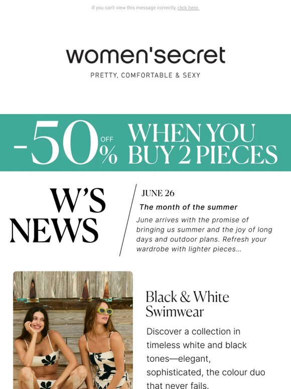 What’s new this June? 📅 Up to 50% off when you buy 2 or more!