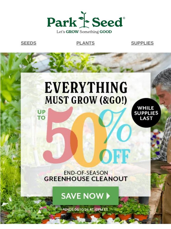 Everything Must Grow (&Go!)