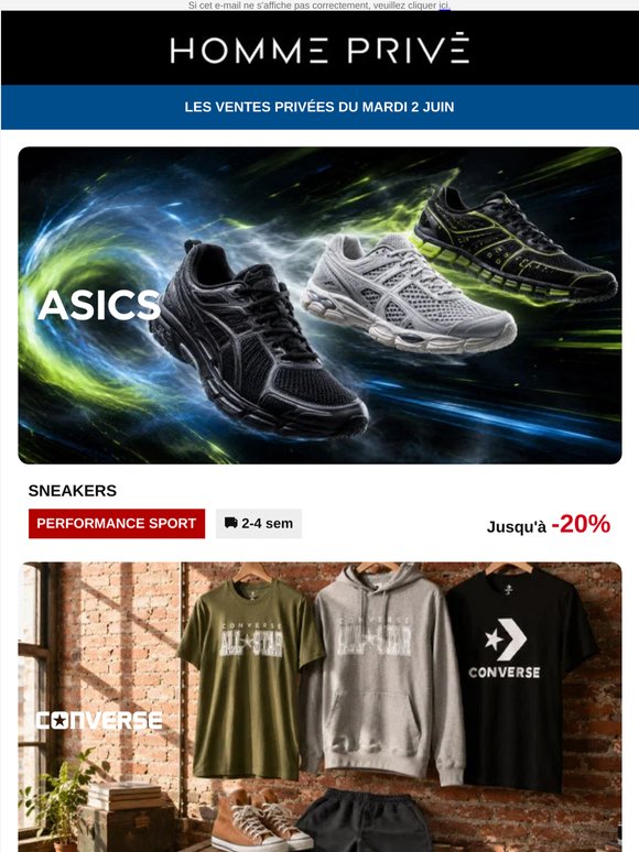 👟 ASICS Sneakers | CONVERSE | DOLCE & GABBANA Parfums | NAPAPIJRI, JACK&JONES...