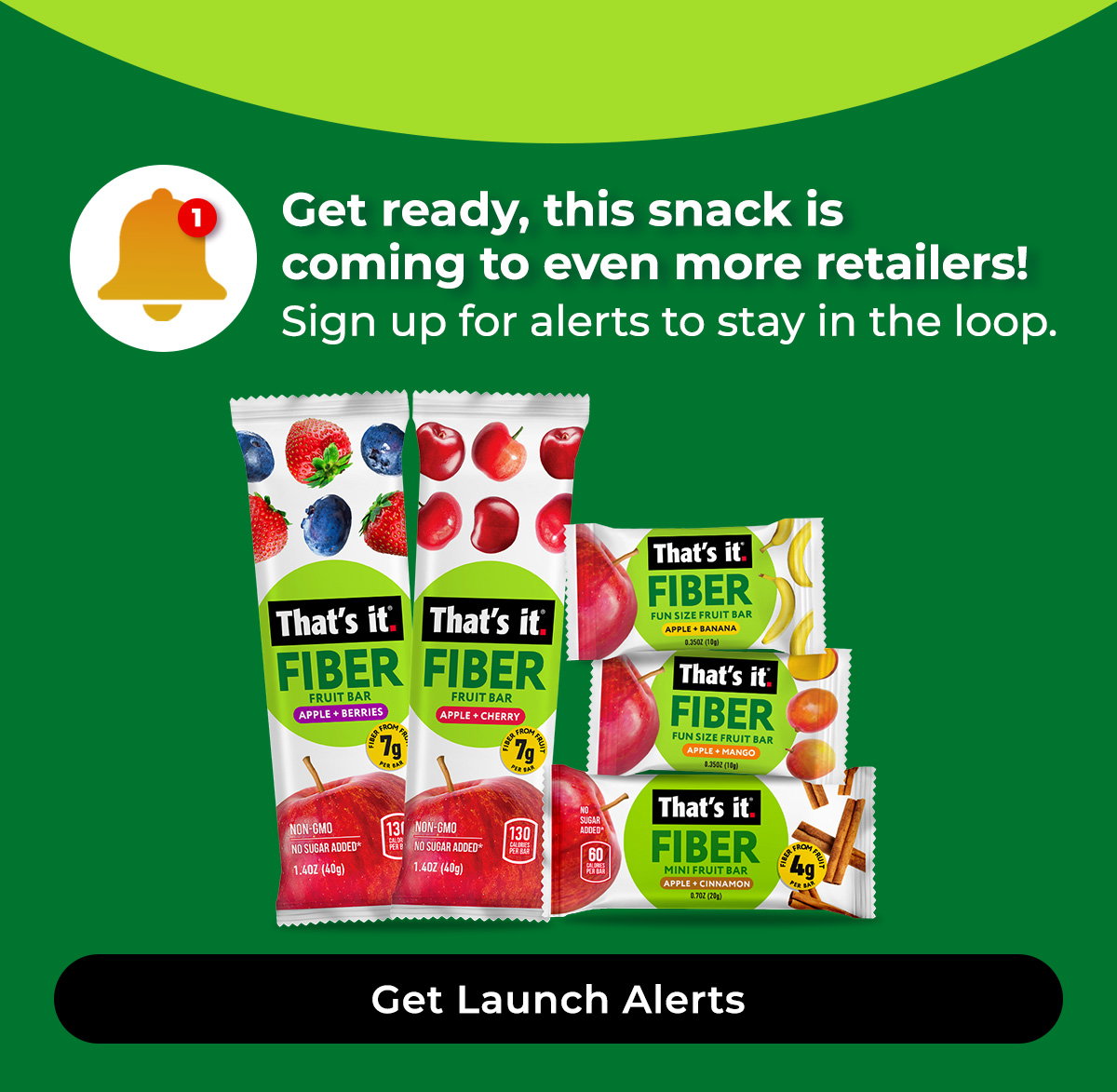 Get Alerts about Retailer Launches