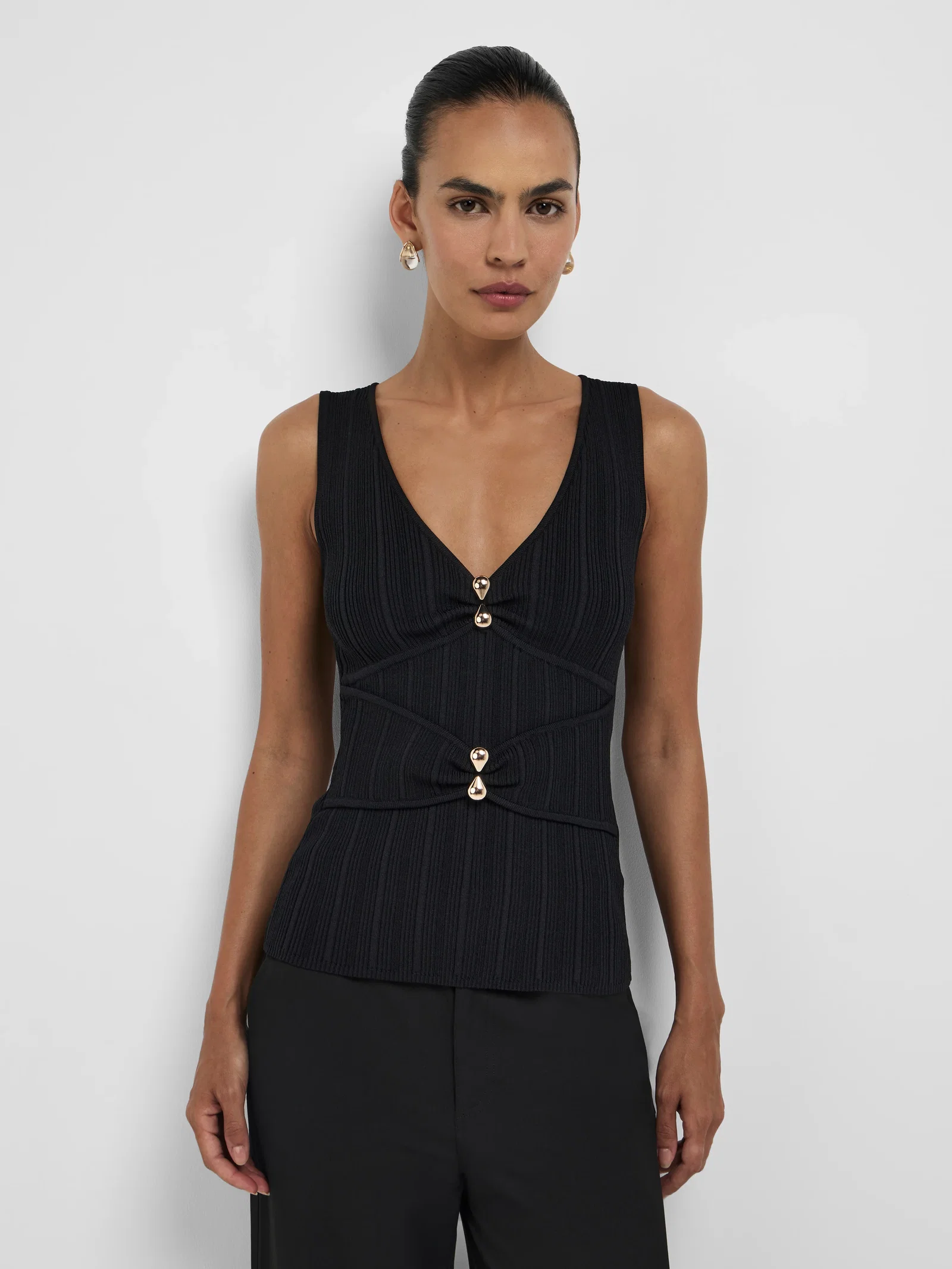 Image of ANGELINA KNIT TOP