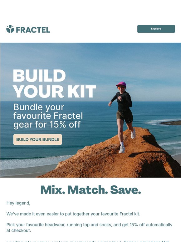 Save 15% with Fractel's new Bundle Builder