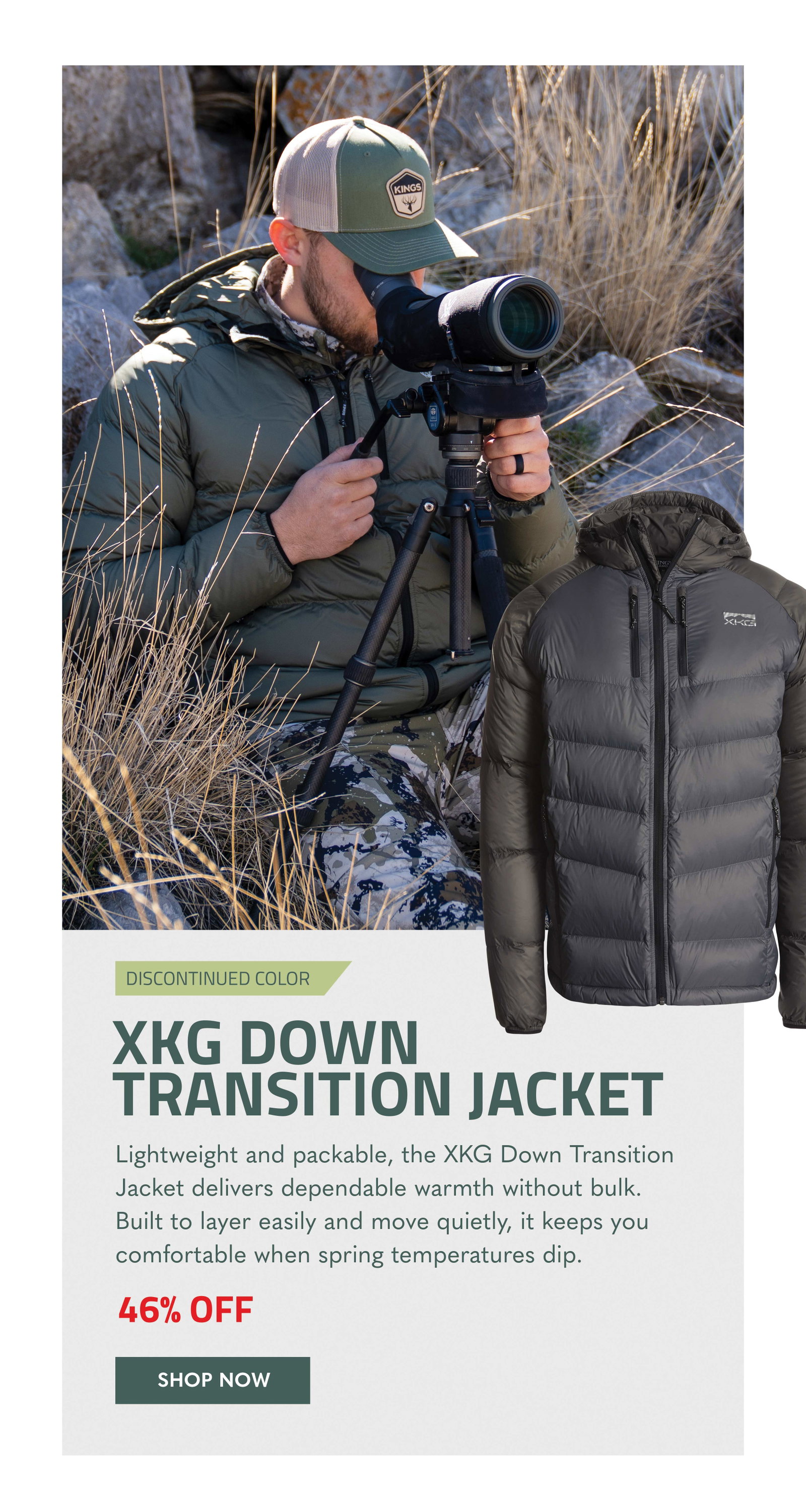 XKG Down Transition Jacket
