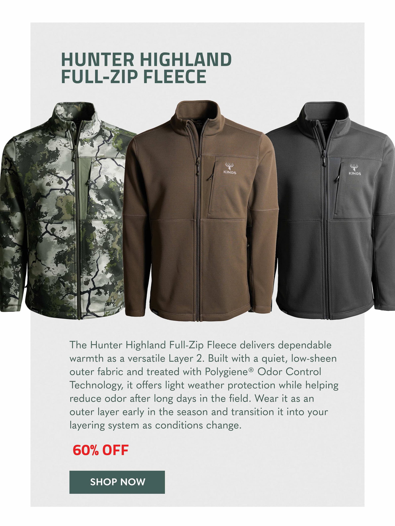 Hunter Highland Fleece