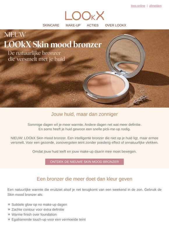 NIEUW: een silky soft bronzer, peptide drops en hyaluronzuur voor jouw routine