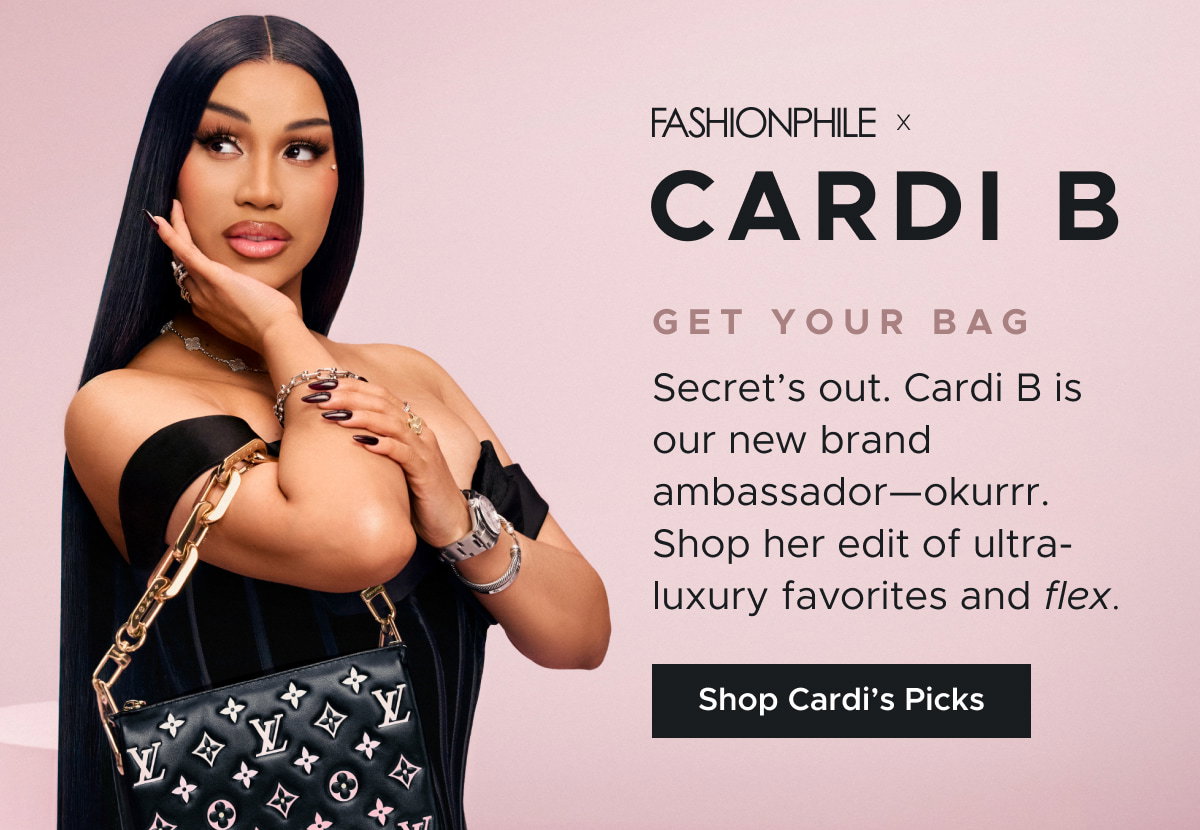 FASHIONPHILE x Cardi B 