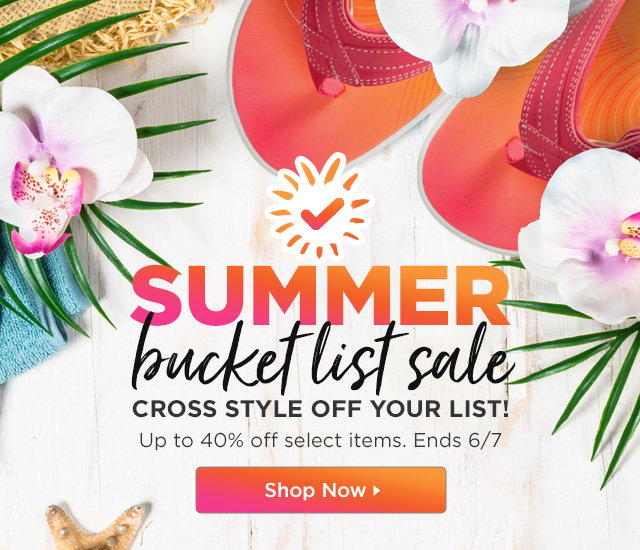 Shop Summer Bucket List Sale Now
