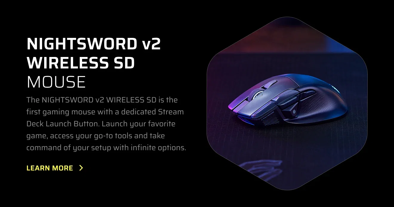 NIGHTSWORD v2 WIRELESS SD MOUSE