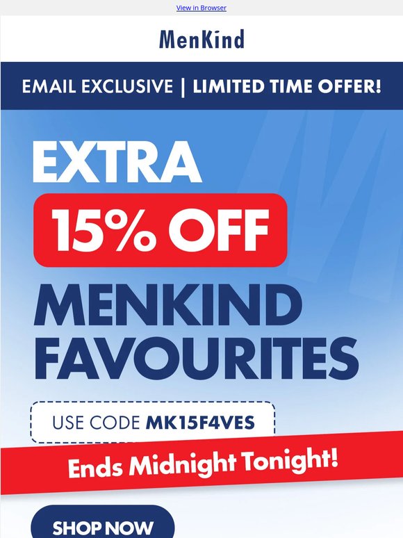 ⏰ Last chance – 15% off ends TONIGHT!