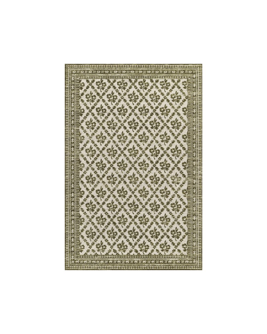 Bibury Rug in Green