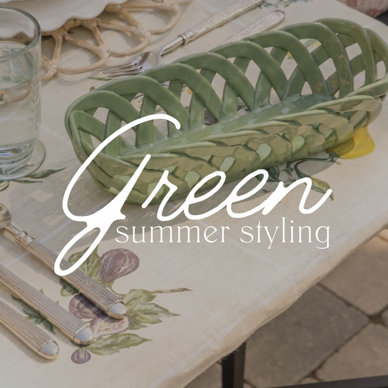 Green summer styling