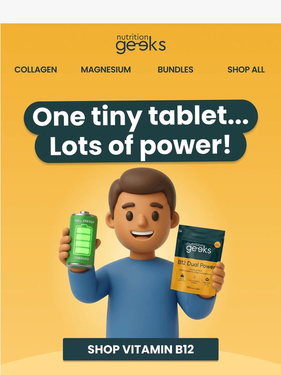 One tiny tablet a day does *all this*?