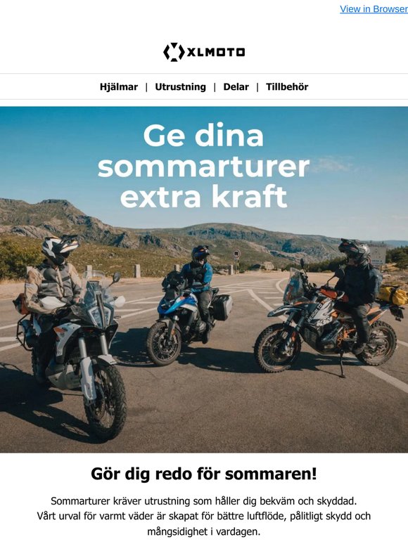 Ge dina sommarturer extra kraft