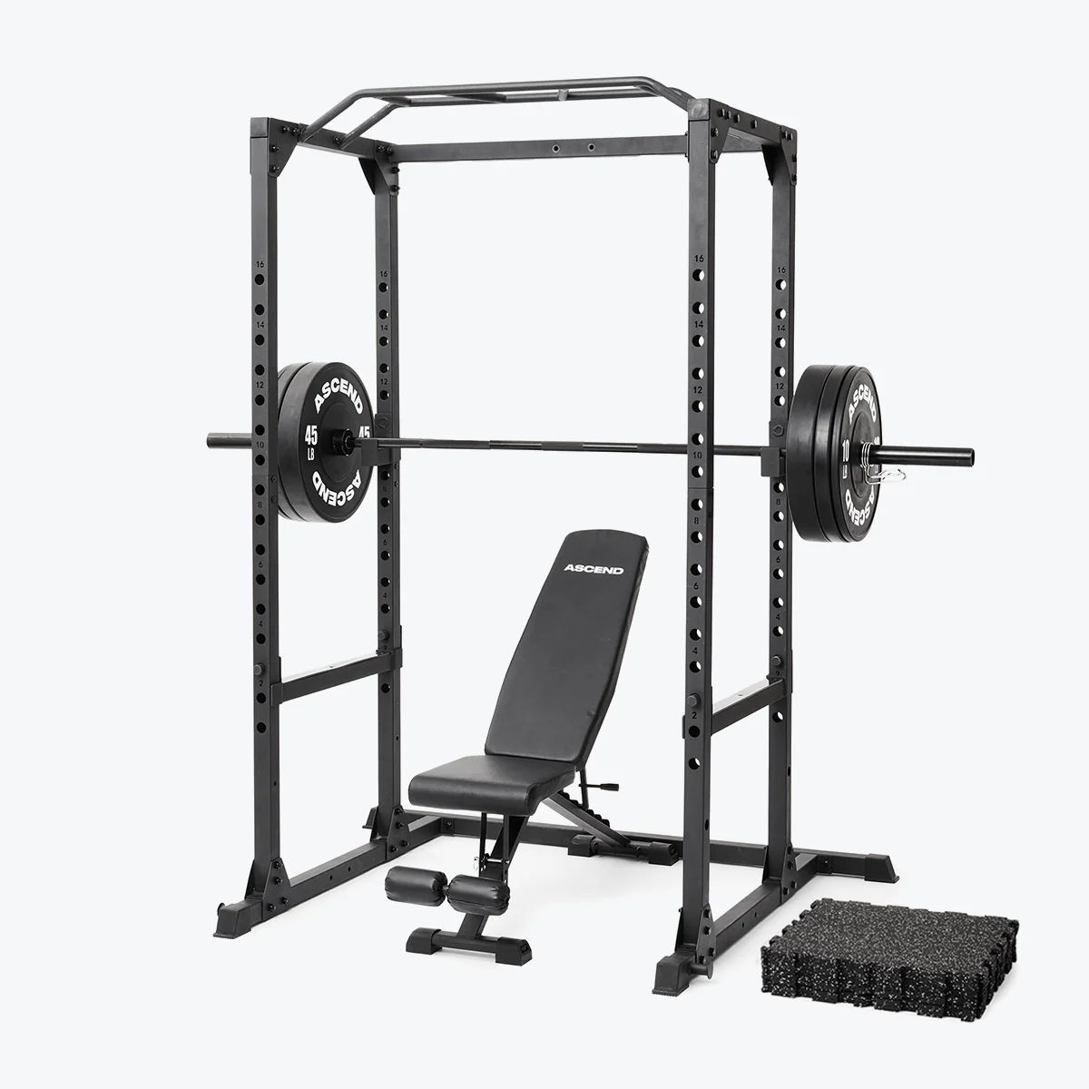 Image of Olympic Training Bundles With Bumper Plates (Ascend Cage 3.0)