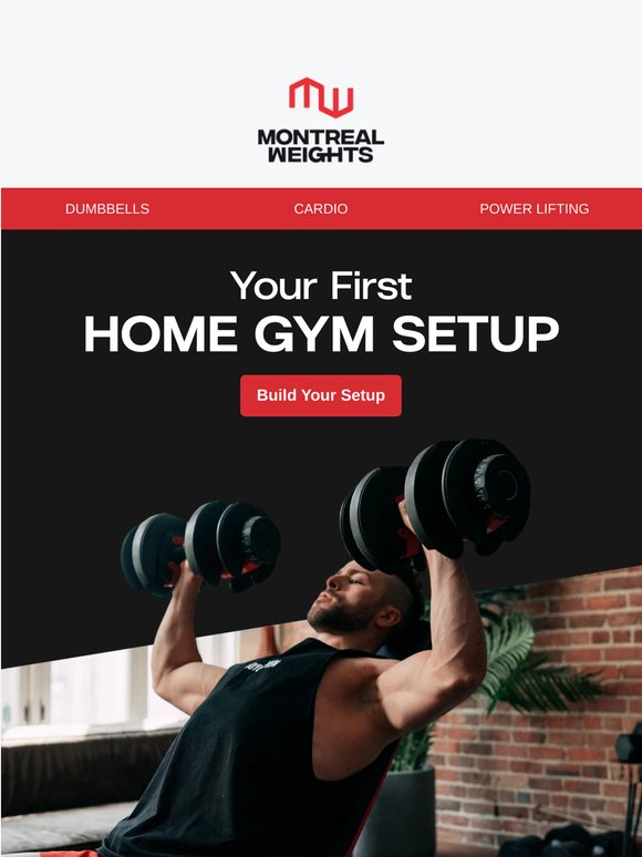 The Easiest Way to Build Your First Home Gym