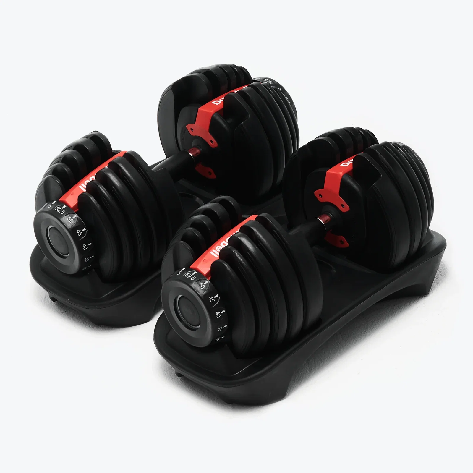 Image of Set Of 2 Adjustable Dumbbells (5 to 52.5 lb)
