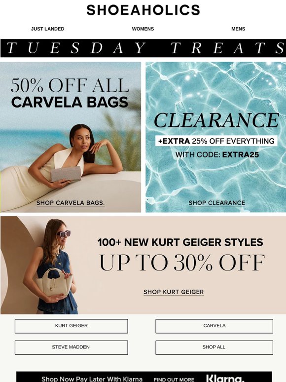 100+ New Kurt Geiger Styles