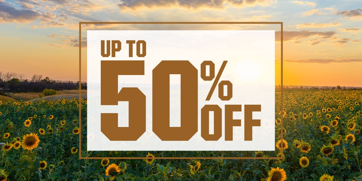 Up to 50% Off 