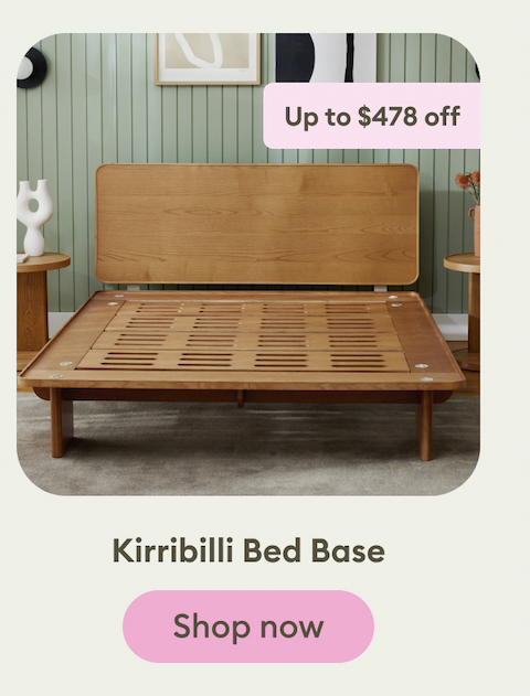 Kirribilli Bed Base - Up to $478 off