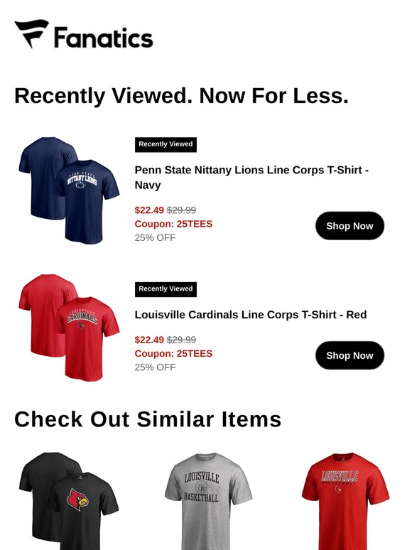 Savings Alert: Penn State Nittany Lions Line Corps T-Shirt -...