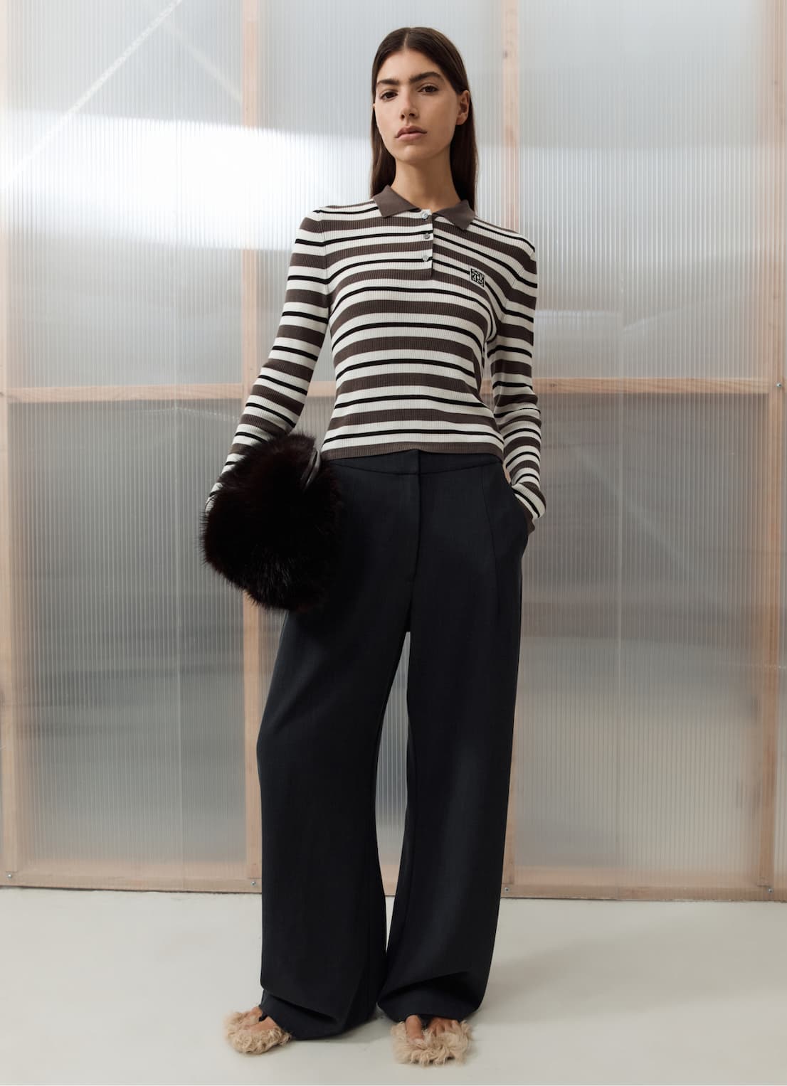 Ana Long Sleeve Polo