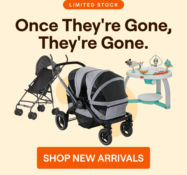 Limited stock. Once they're gone, they're gone. Shop New Arrivals.